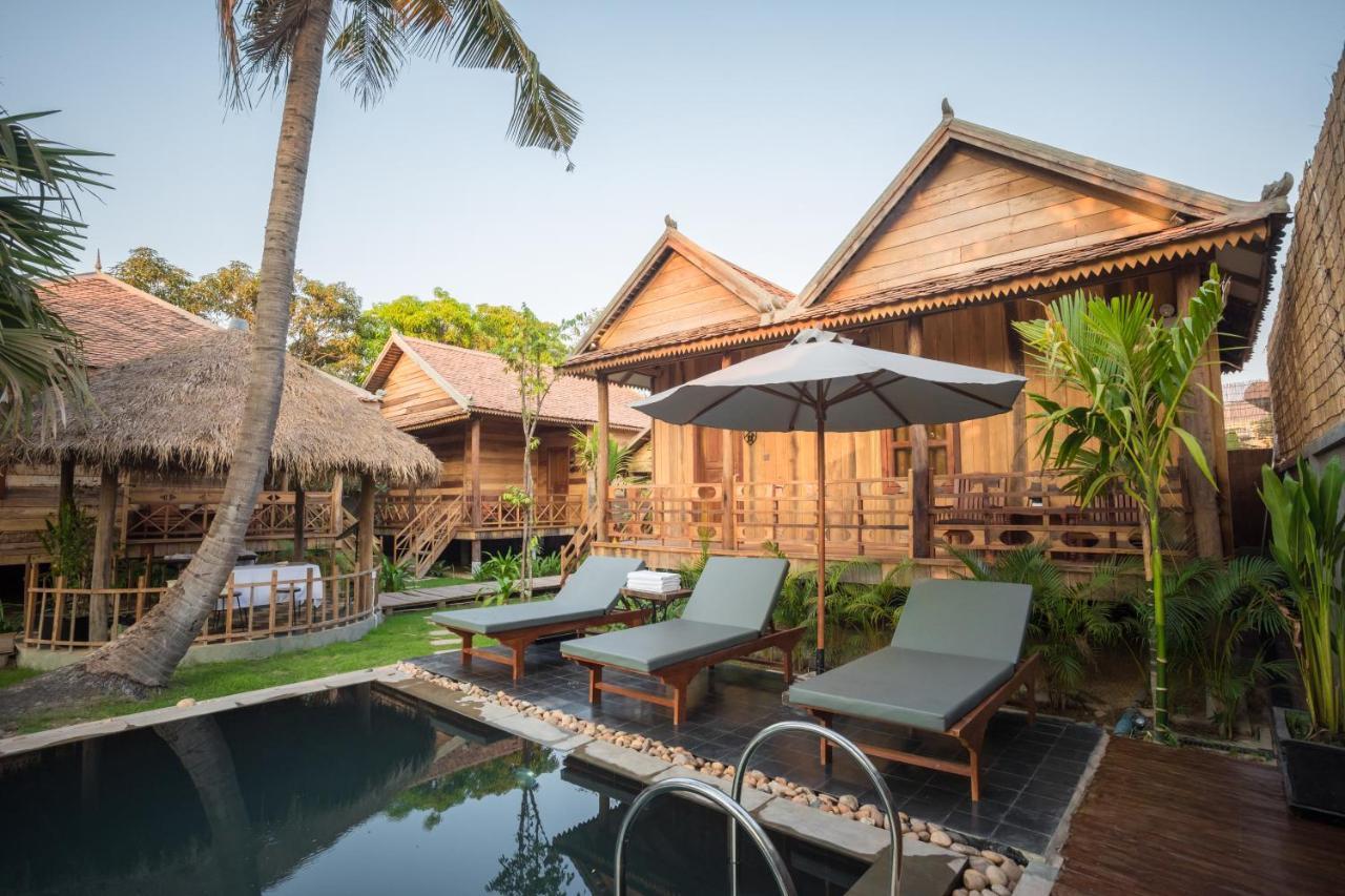 The Wood Family Retreat Hotell Phumi Trapeang Rung Exteriör bild