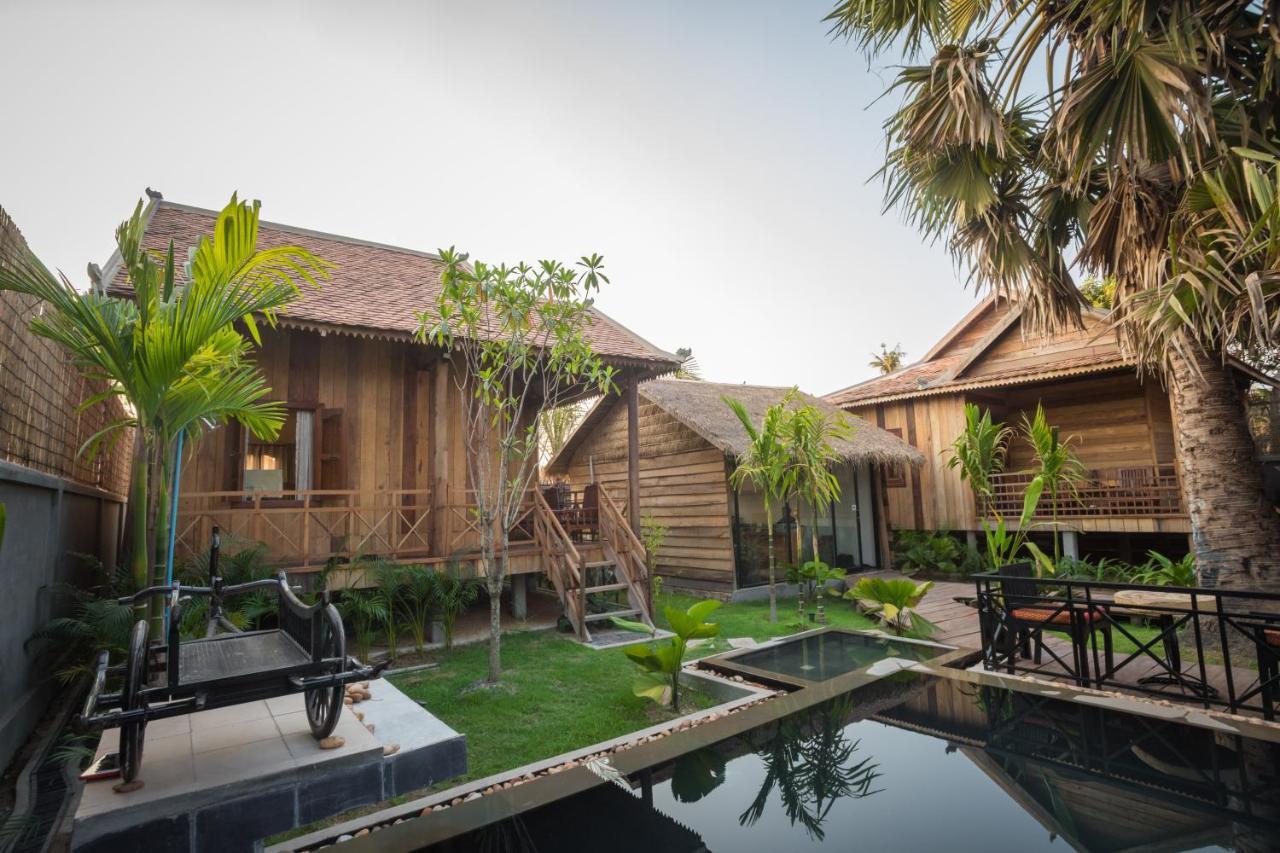 The Wood Family Retreat Hotell Phumi Trapeang Rung Exteriör bild